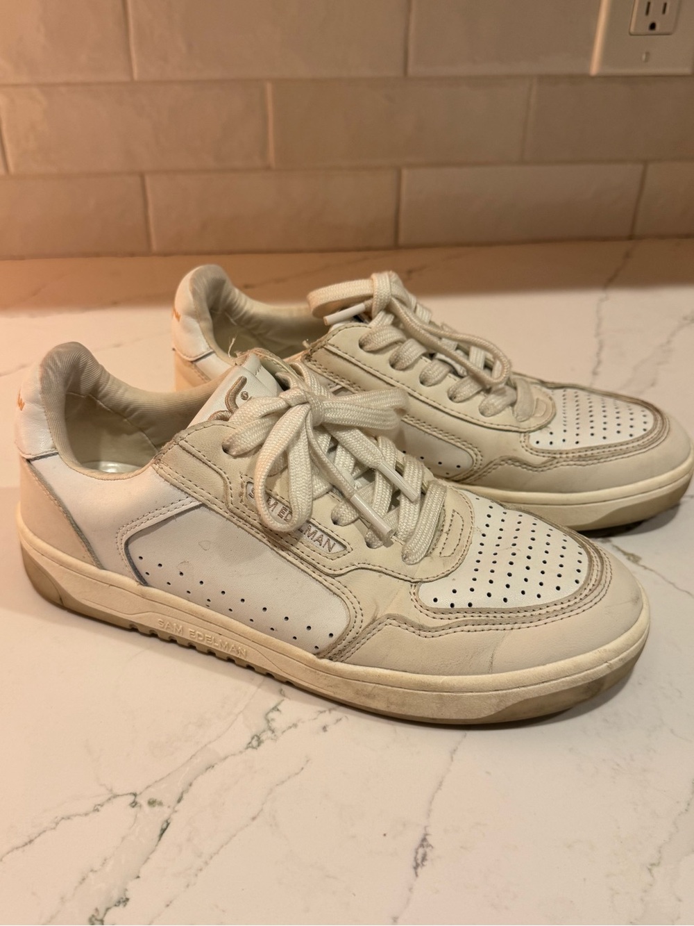 White Sam Edelman Sneakers